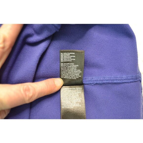 The North Face Women's Large Purple Long Sleeve Heavyweight Pullover Shirt-READ - Picture 15 of 15